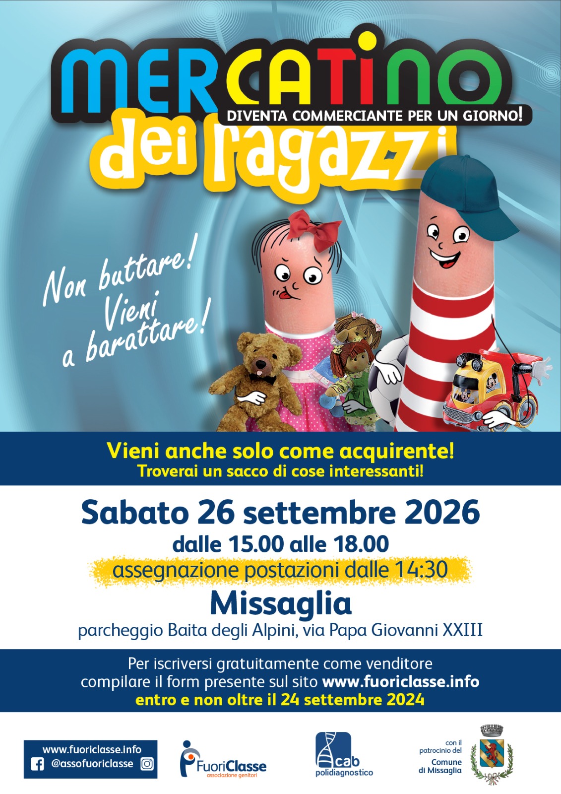 mercatino ragazzi 2026